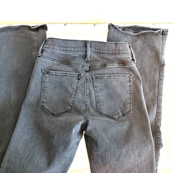 Lucky Brand Womens Size 2 Black Stretchy Boot Cut Jeans Casual Fitted Med Wash - Picture 2 of 8